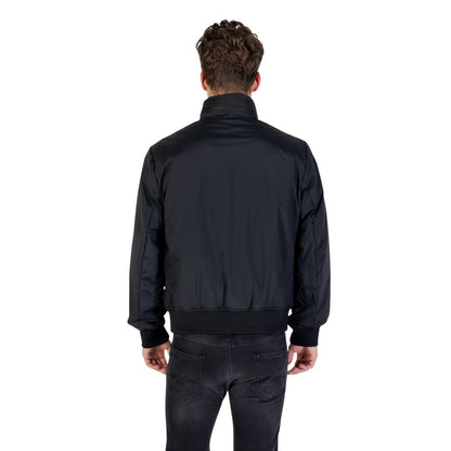 Armani Exchange Zwarte Polyamide Bomber