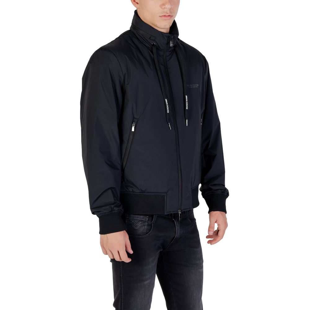 Bomber Armani Exchange en Polyamide Noir