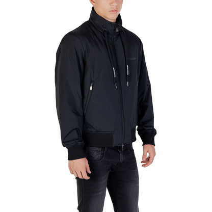 Armani Exchange Zwarte Polyamide Bomber
