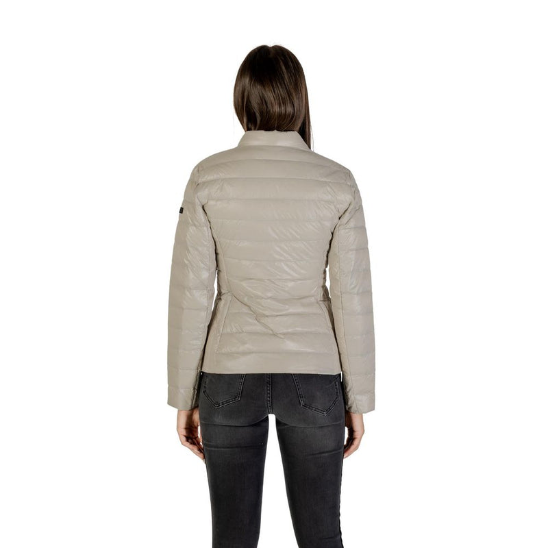 Armani Exchange Women's Beige Down Jacket - Stylish & Warm