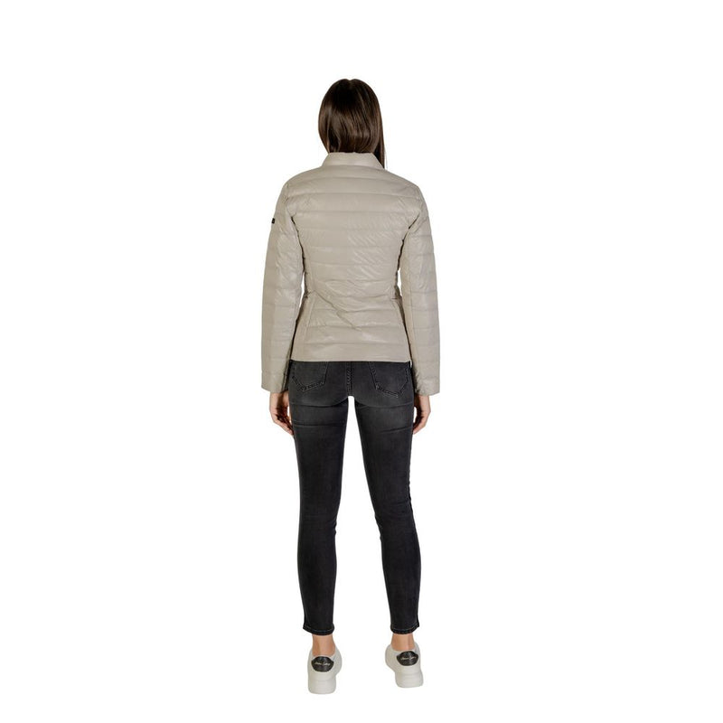 Armani Exchange Women's Beige Down Jacket - Stylish & Warm