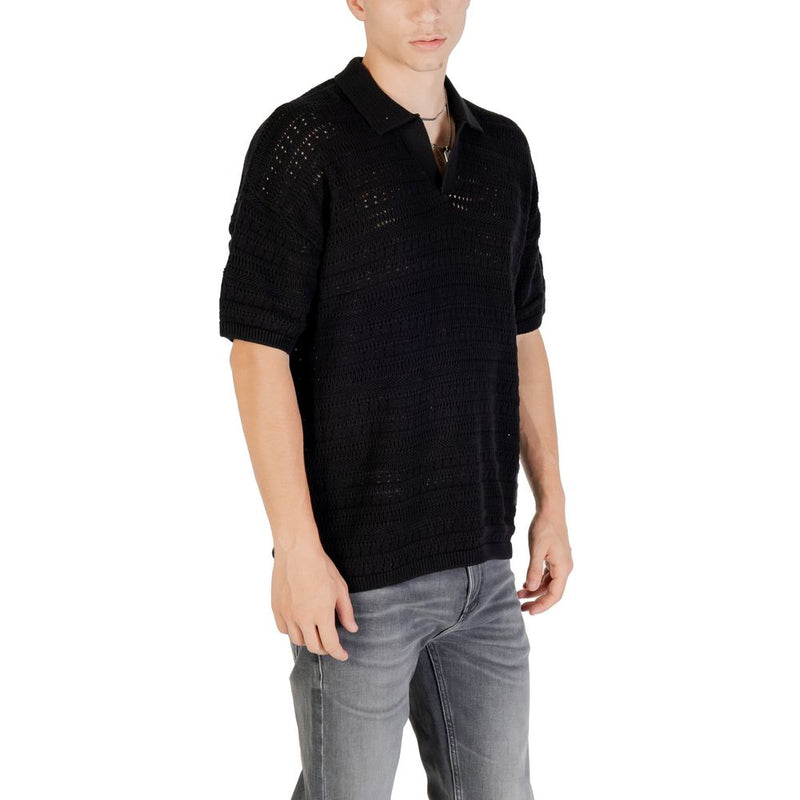 Only & Sons Black Cotton Polo Shirt - ONSGRAYSON DS 5