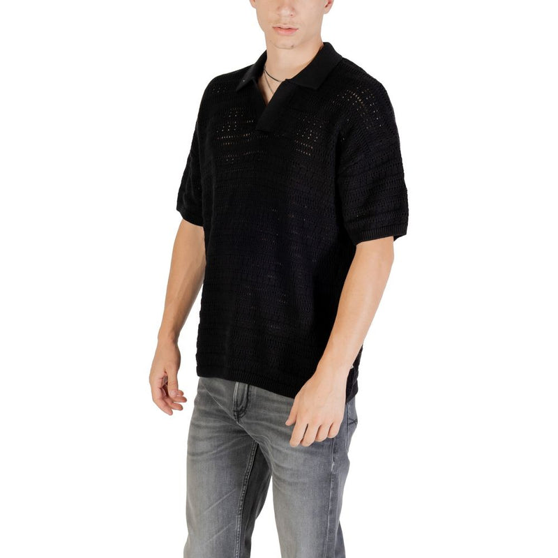 Only & Sons Black Cotton Polo Shirt - ONSGRAYSON DS 5