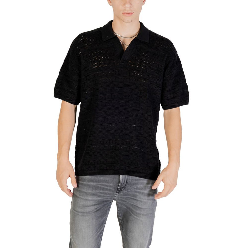Only & Sons Black Cotton Polo Shirt - ONSGRAYSON DS 5