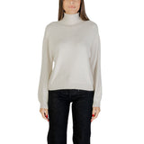 Liu Jo White Viscose Sweatshirt MF5234 MA27R