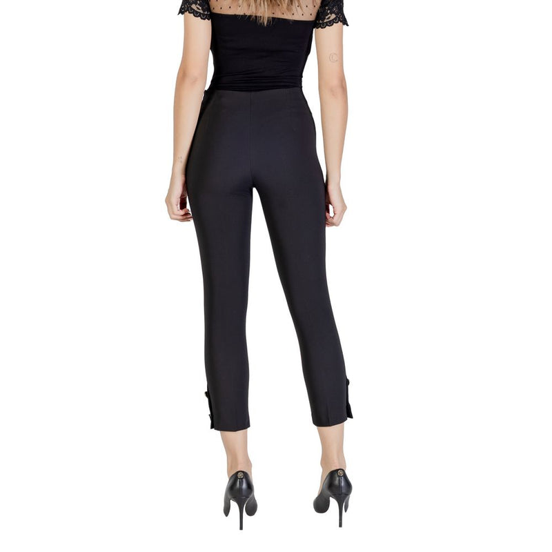 Rinascimento CFC0125414003 Black Casual Pants for Women