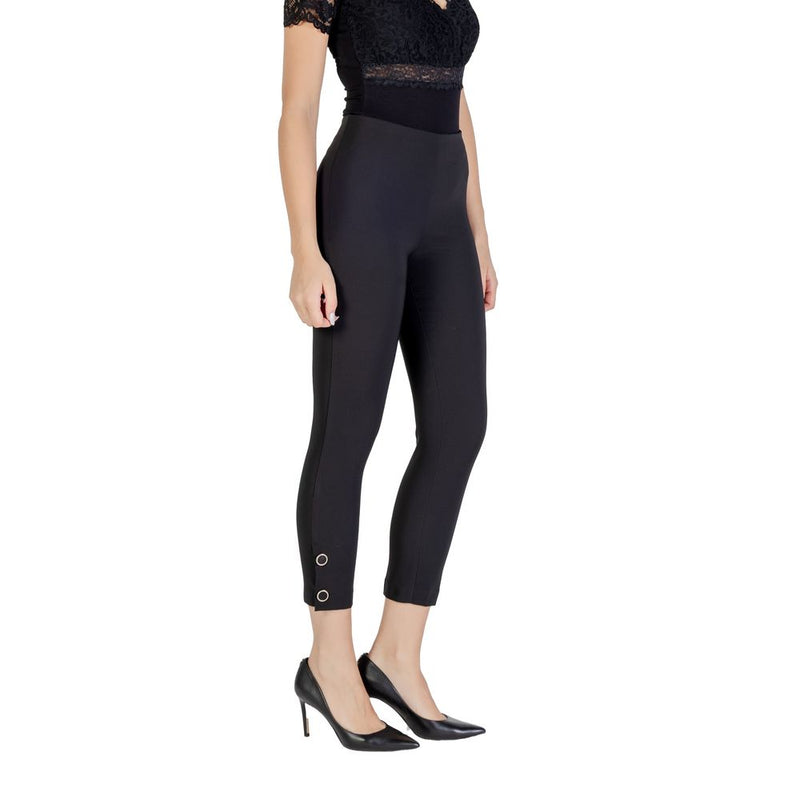Rinascimento CFC0125414003 Black Casual Pants for Women