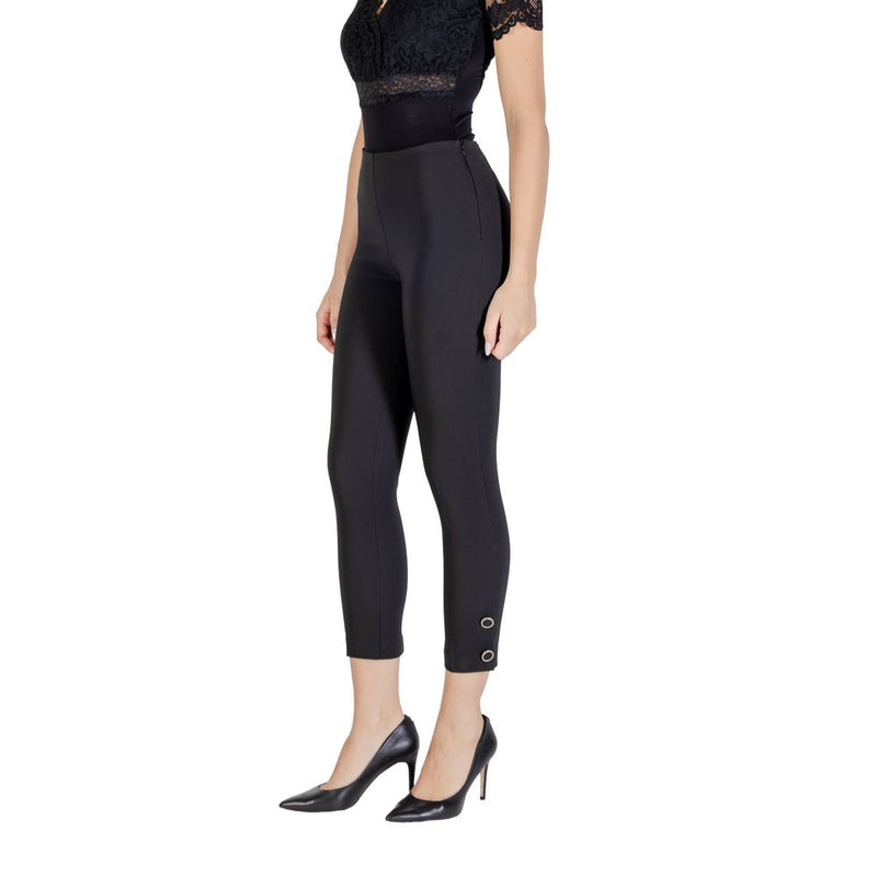 Rinascimento CFC0125414003 Black Casual Pants for Women