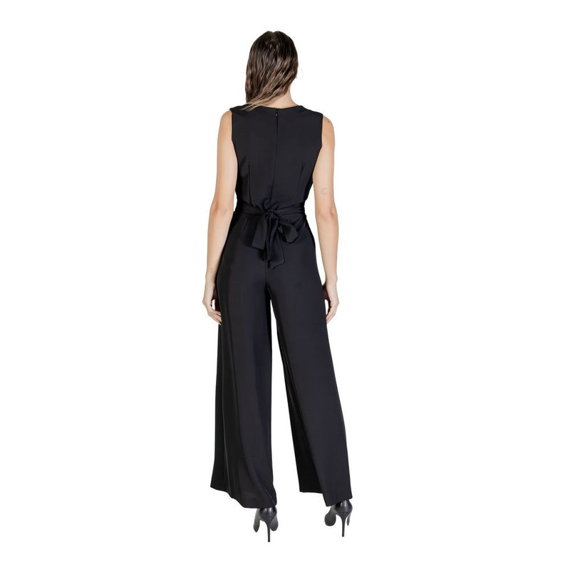 Rinascimento CFC0125311003 Black Polyester Jumpsuit for Women