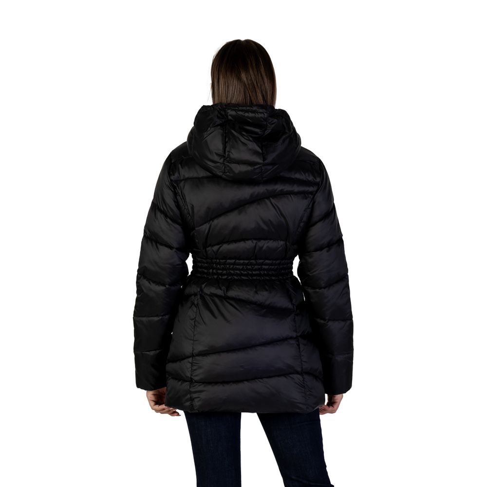 EA7 Emporio Armani Women's Black Polyamide Bomber Jacket