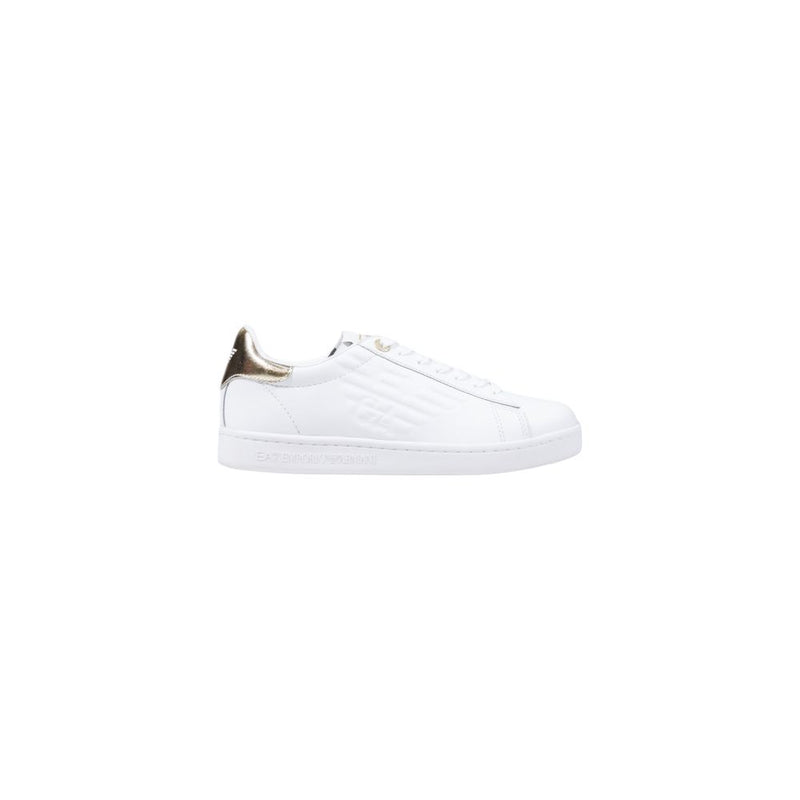 EA7 Emporio Armani 7X000331 AF10848 White Leather Sneakers Women