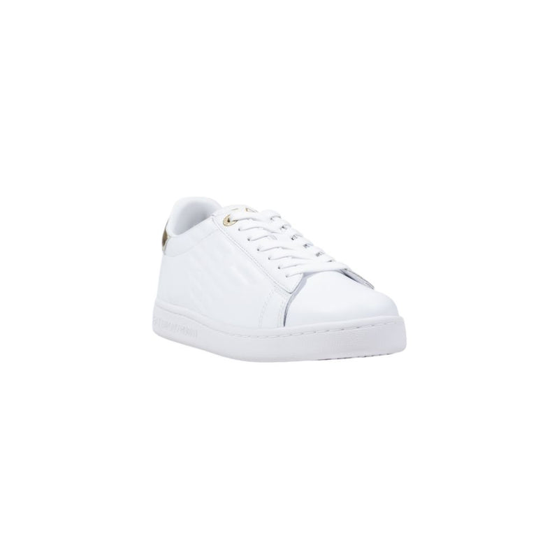 EA7 Emporio Armani 7X000331 AF10848 White Leather Sneakers Women