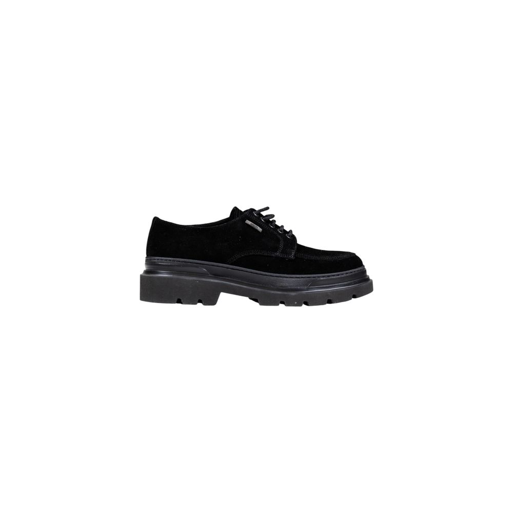 Antony Morato Black Leather Derby Shoes for Men - Stylish Comfort