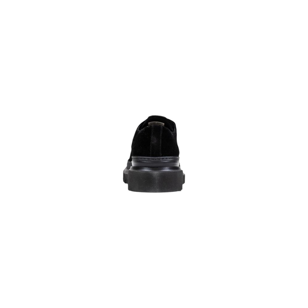 Antony Morato Black Leather Derby Shoes for Men - Stylish Comfort