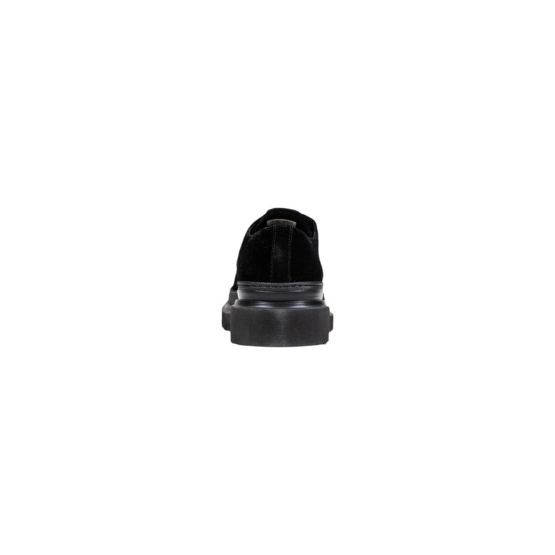 Antony Morato Black Leather Derby Shoes for Men - Stylish Comfort