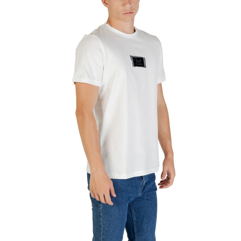 Antony Morato White Cotton T-Shirt for Men