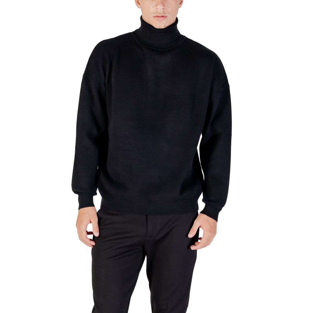 Antony Morato STUTTGART RELAXED FIT Black Viscose Sweatshirt