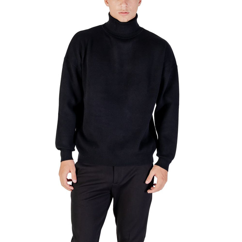 Antony Morato STUTTGART RELAXED FIT Black Viscose Sweatshirt