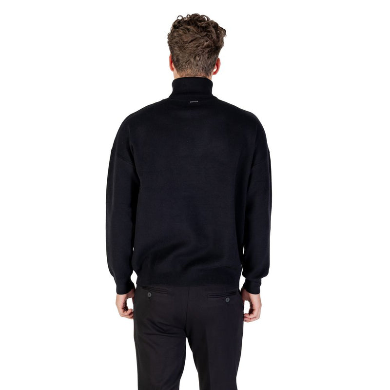 Antony Morato STUTTGART RELAXED FIT Black Viscose Sweatshirt