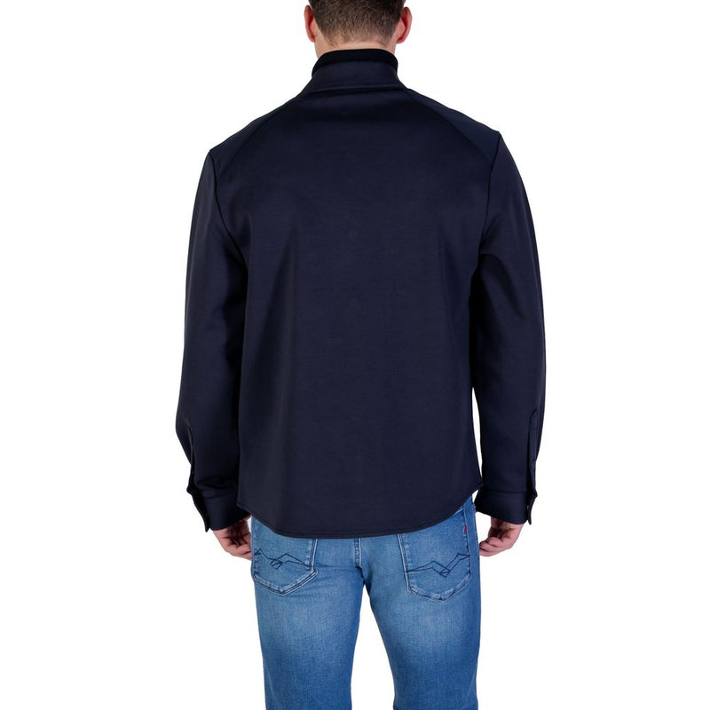 Antony Morato MMSL00771-FA150168 Blue Cotton Shirt for Men