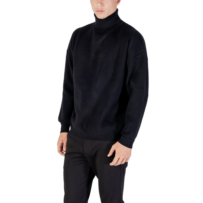 Antony Morato STUTTGART RELAXED FIT Black Viscose Sweatshirt