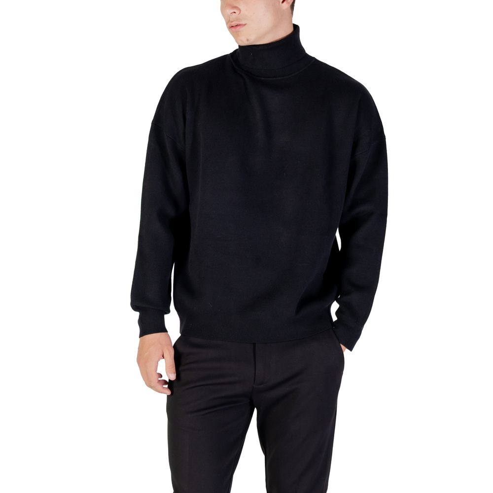 Antony Morato STUTTGART RELAXED FIT Black Viscose Sweatshirt
