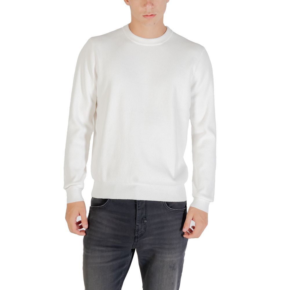 Antony Morato Beige Polyester Sweatshirt - LISBON REGULAR FIT
