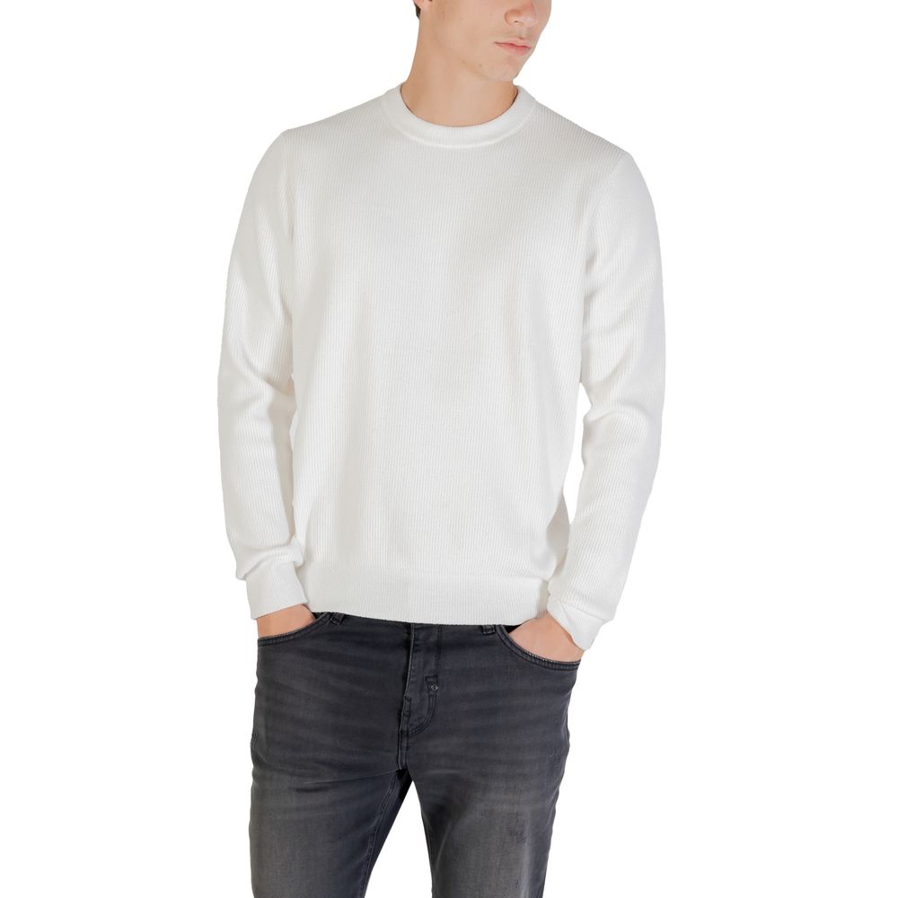 Antony Morato Beige Polyester Sweatshirt - LISBON REGULAR FIT