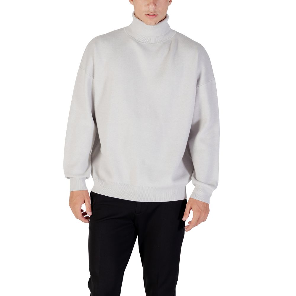 Antony Morato STUTTGART RELAXED FIT Gray Viscose Sweatshirt