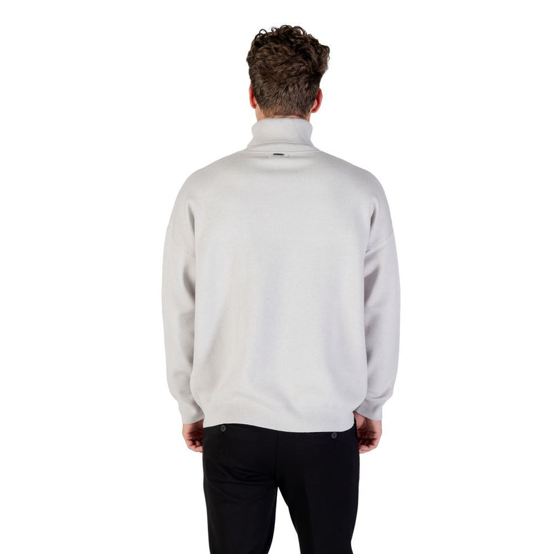 Antony Morato STUTTGART RELAXED FIT Gray Viscose Sweatshirt