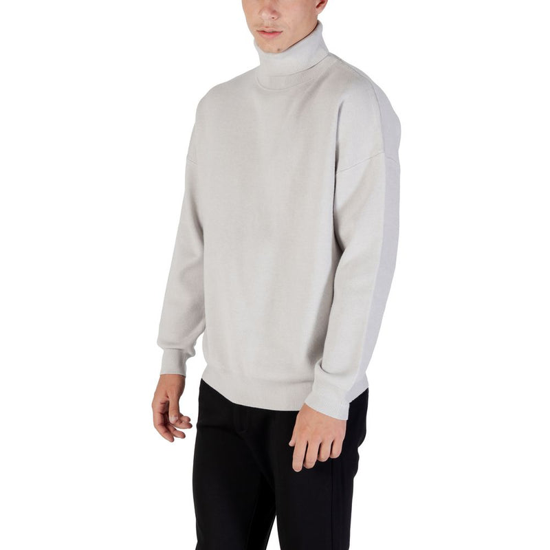 Antony Morato STUTTGART RELAXED FIT Gray Viscose Sweatshirt