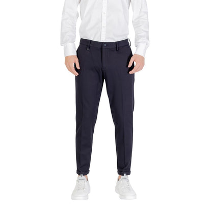 Antony Morato Blauwe Viscose Casual Broek