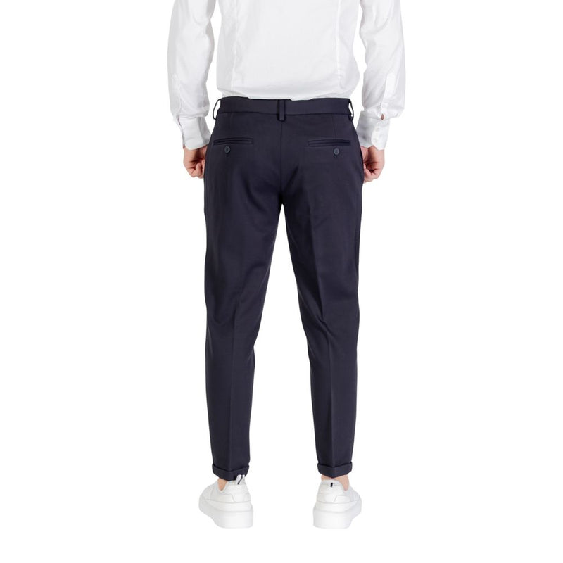 Antony Morato ASHE Super Skinny Fit Blue Viscose Casual Pants