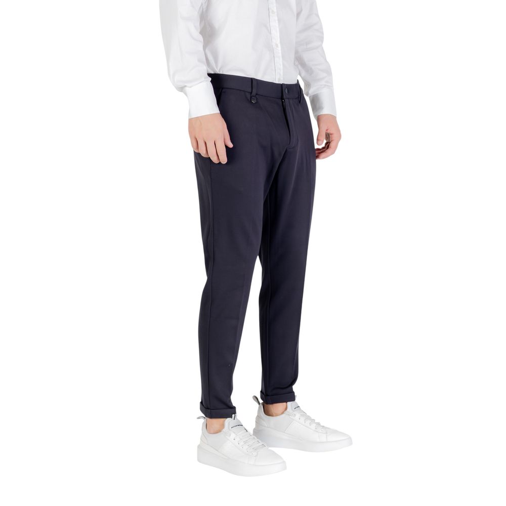 Antony Morato ASHE Super Skinny Fit Blue Viscose Casual Pants