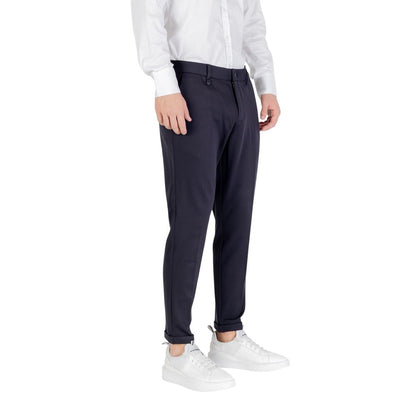 Antony Morato Blauwe Viscose Casual Broek