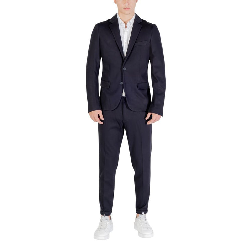 Antony Morato ASHE Super Skinny Fit Blue Viscose Casual Pants