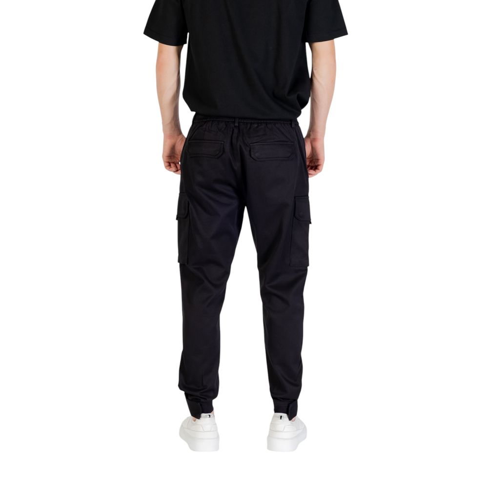 Antony Morato ELTON Regular Fit Black Viscose Casual Pants
