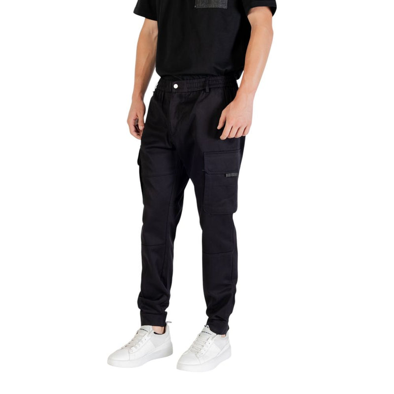 Antony Morato ELTON Regular Fit Black Viscose Casual Pants