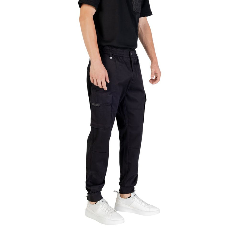 Antony Morato ELTON Regular Fit Black Viscose Casual Pants