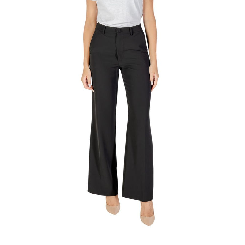 Rinascimento CFC0124990003 Black Casual Pants for Women