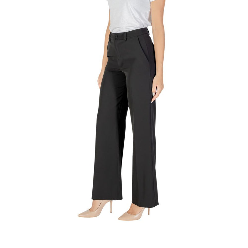 Rinascimento CFC0124990003 Black Casual Pants for Women