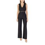 Rinascimento CFC0125078003 Jumpsuit Noir en Polyester pour Femmes