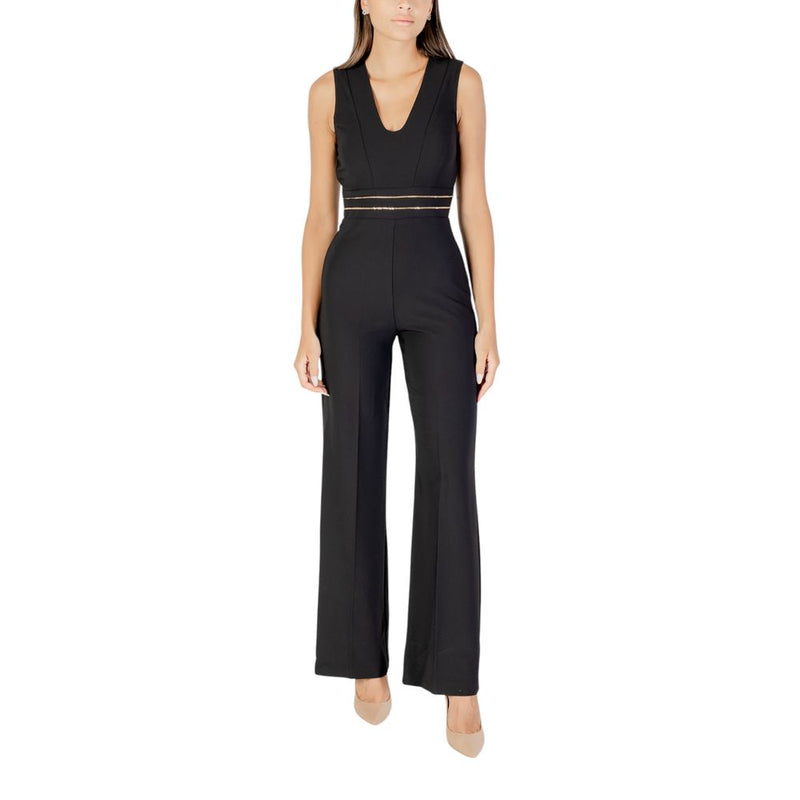 Rinascimento CFC0125078003 Jumpsuit Noir en Polyester pour Femmes