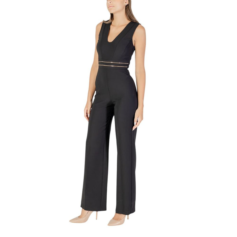 Rinascimento CFC0125078003 Jumpsuit Noir en Polyester pour Femmes