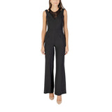 Rinascimento CFC0125005003 Black Polyester Jumpsuit for Women