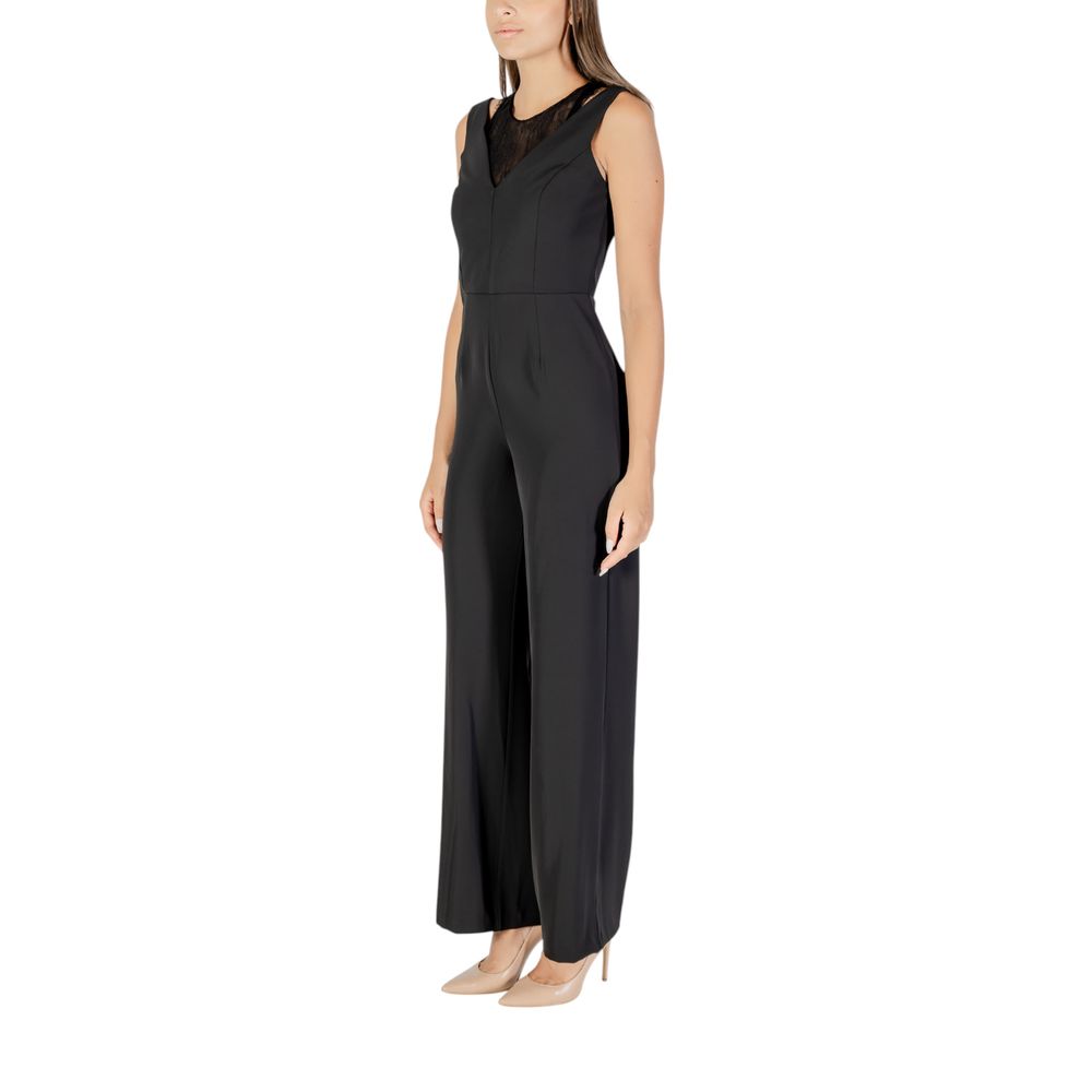 Rinascimento CFC0125005003 Black Polyester Jumpsuit for Women