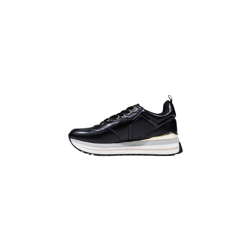 Liu Jo Black Maxi Wonder Platform Sneakers for Women