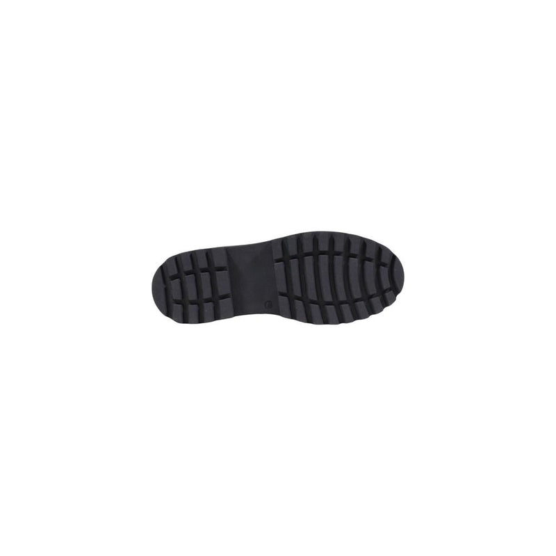 Alviero Martini Prima Classe Black Polyurethane Lace-Up Boots