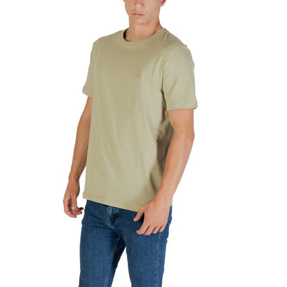 T-shirt en coton Hugo Boss Green