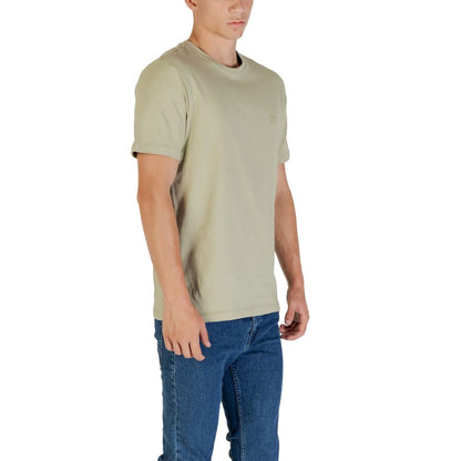 T-shirt en coton Hugo Boss Green